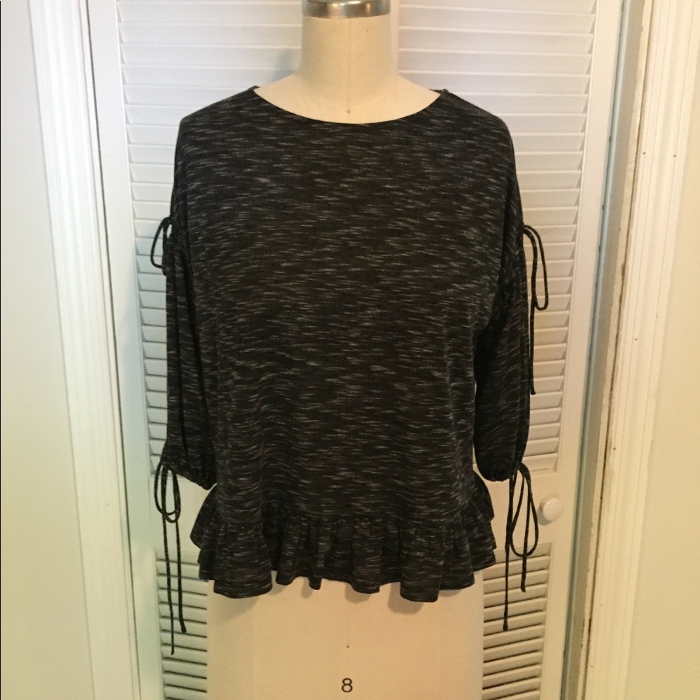 Knit blouse